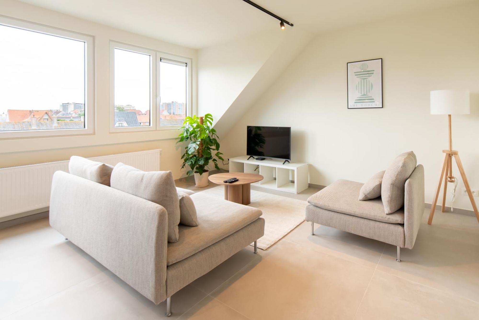 Cozy Seaside Apartment Oostende Bagian luar foto